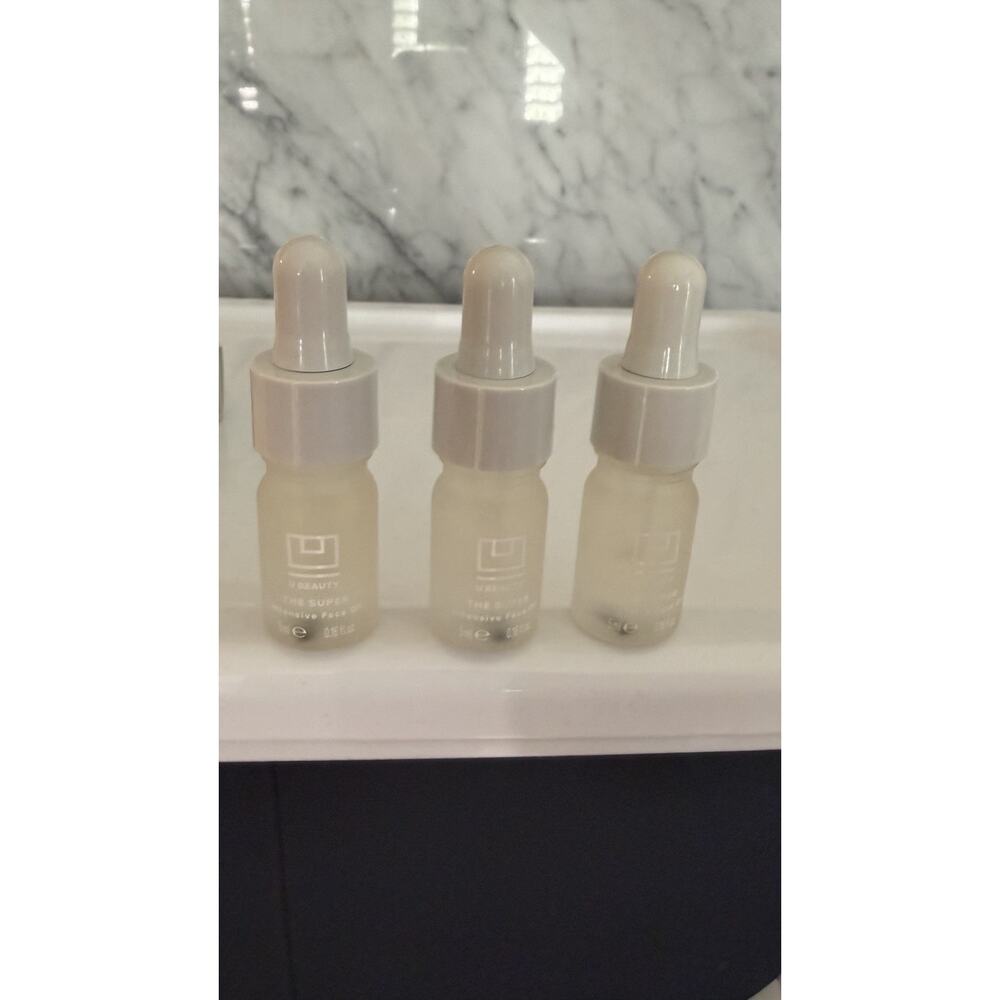 Bundle of 3 U Beauty The Super Intensive Face Oil 5ml Deluxe Mini – New in Box